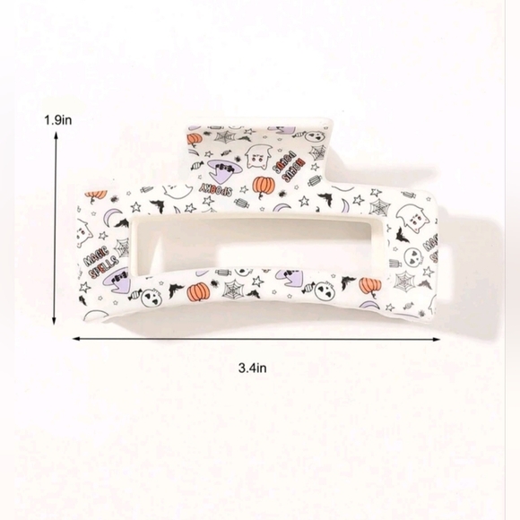 NEW Halloween Hair Claw Clips Set of 2 - Picture 3 of 3